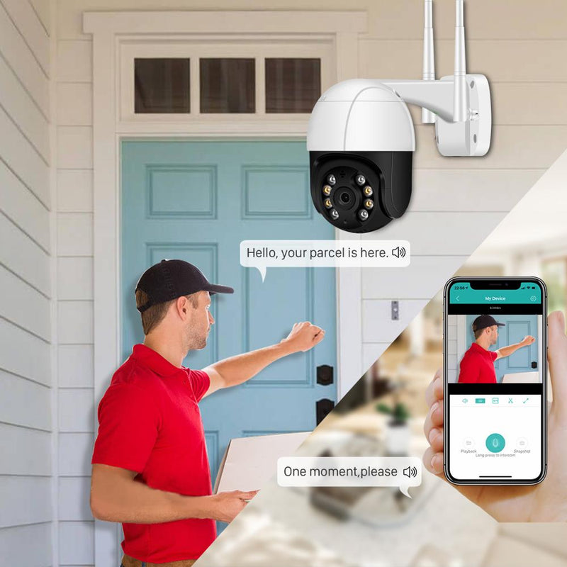 AI Human Detect Wireless Camera Outdoor