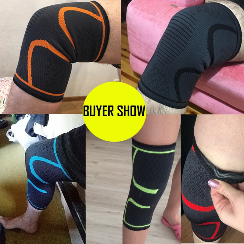 Knee Support Braces Elastic Nylon