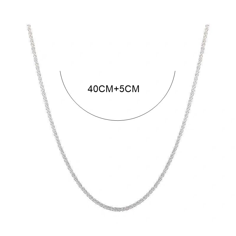 Sparkling Clavicle Necklace